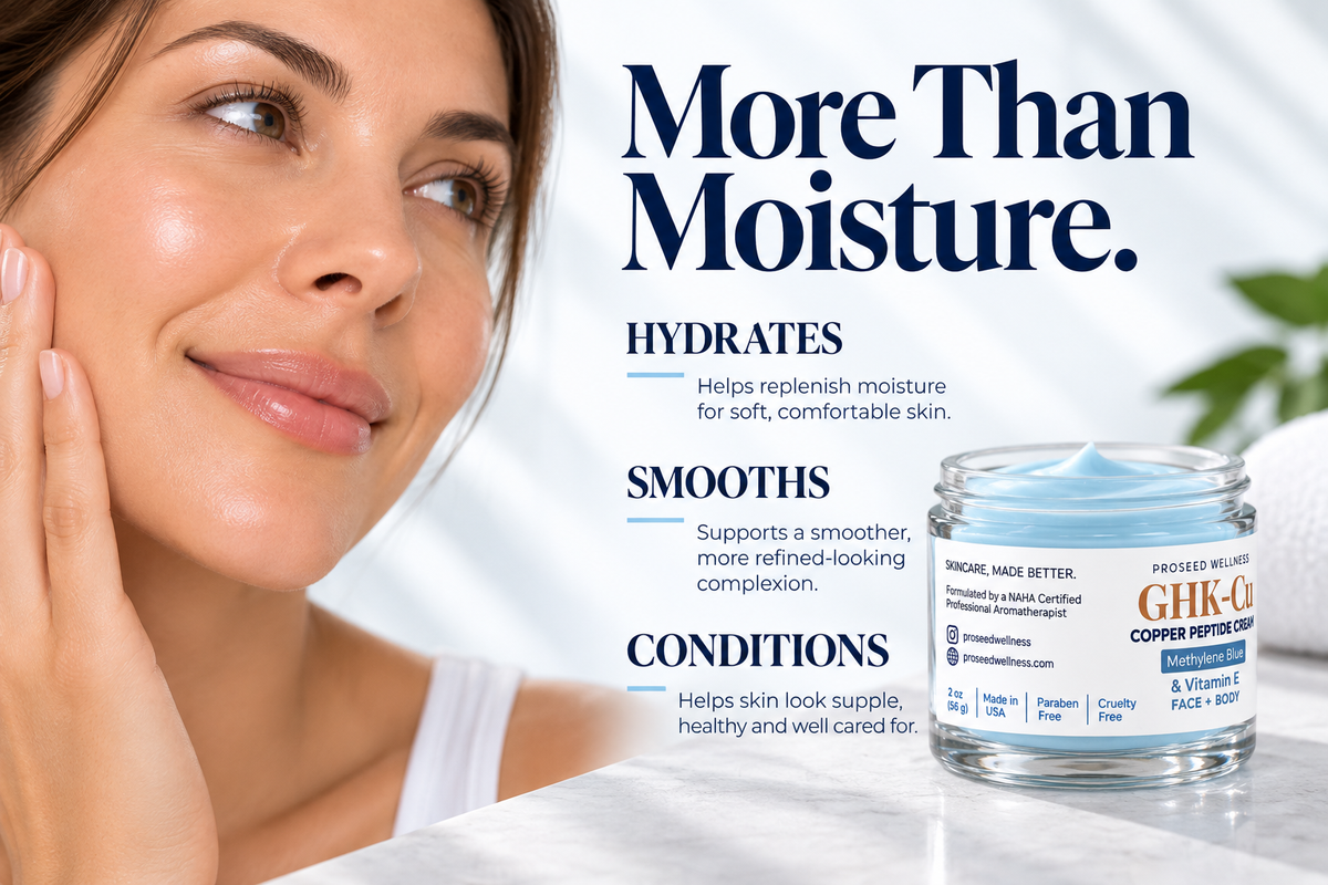 GHK-Cu Copper Peptide Cream with Methylene Blue