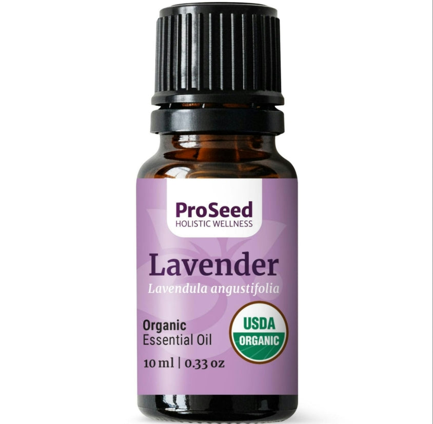 USDA Organic Lavender Essential Oil for diffuser and sleep support – ProSeed Wellness