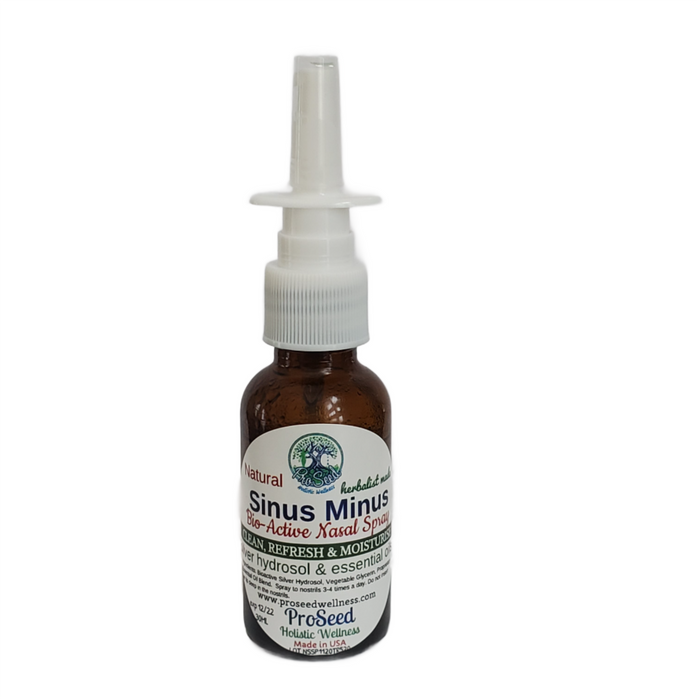 SinusMinus | Refreshing Colloidal Silver Nasal Spray | 1oz
