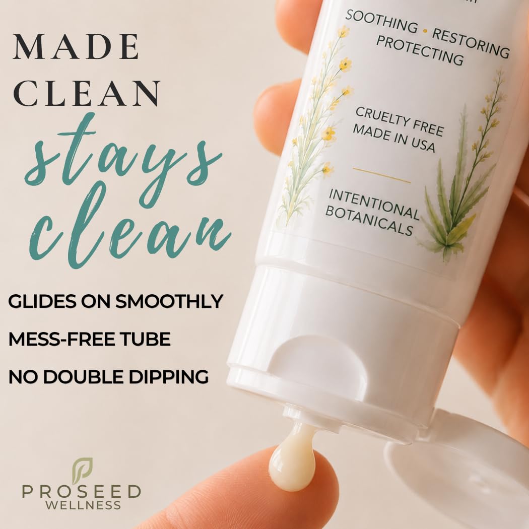 Lanolin Free Nipple Cream for Breastfeeding – Botanical Nipple Butter with Shea Butter, Aloe & Chamomile – Soothing Nursing Balm for Dry Sensitive Skin – Postpartum Essentials, 2 oz