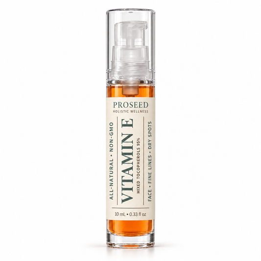 Vitamin E Oil for Skin | POTENT MIXED TOCOPHEROLS - 95% - NON-GMO | All Natural