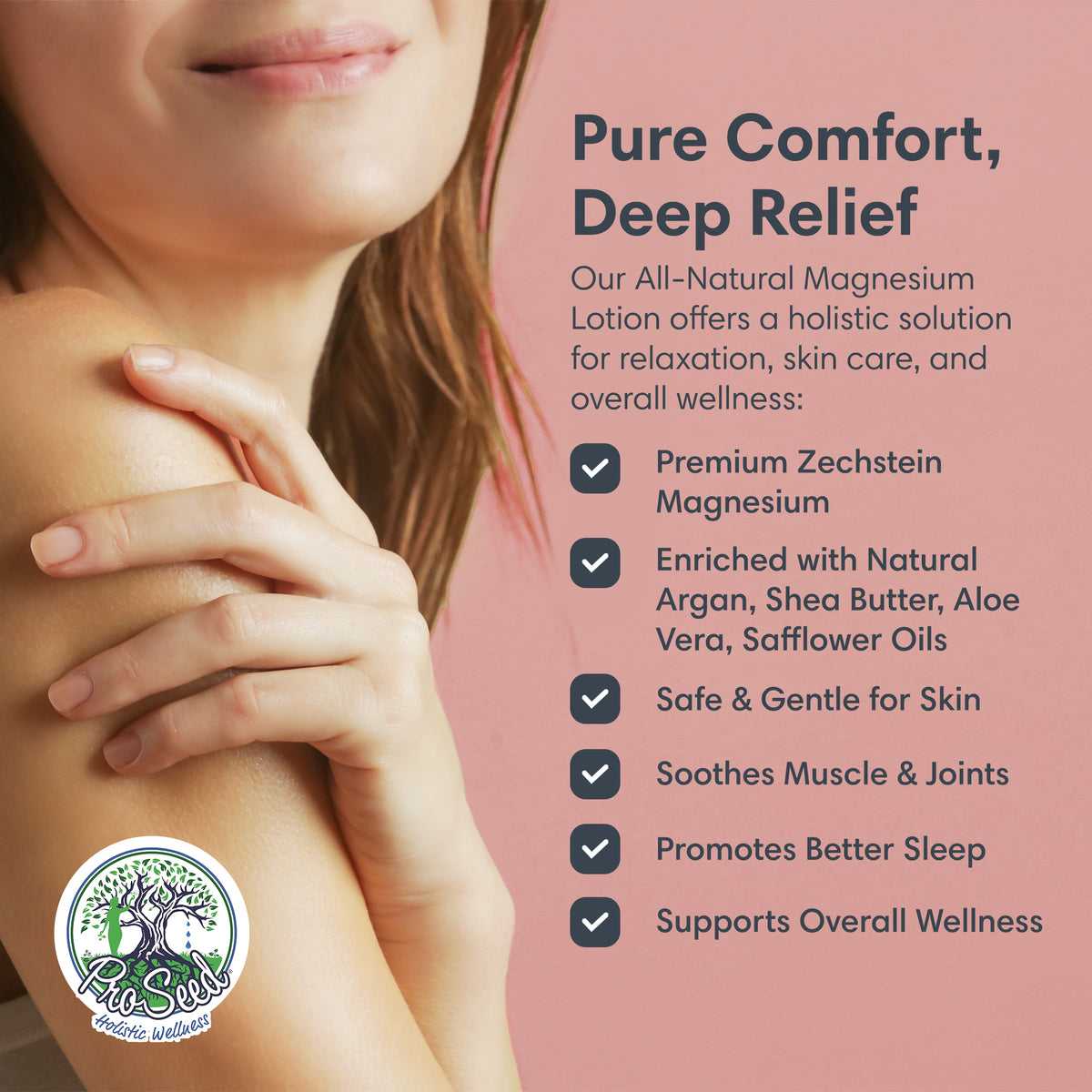 Lavender Magnesium Lotion | 2 oz
