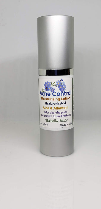 Herbal Acne Prevention & Correction Moisturizer | Hyaluronic Acid, Aspen Bark & Niacinamide | Active Botanical Serum for Acne Prone Skin | Soothes Naturally with Select Organic Herbs | Herbalist Made - ProSeed Holistic Wellness