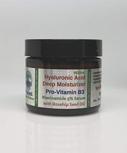 Hyaluronic Acid Cream | Niacinamide 5% Serum | Pro-Vitamin B3 Rejuvenating Spot Reducing | 55gr - ProSeed Holistic Wellness