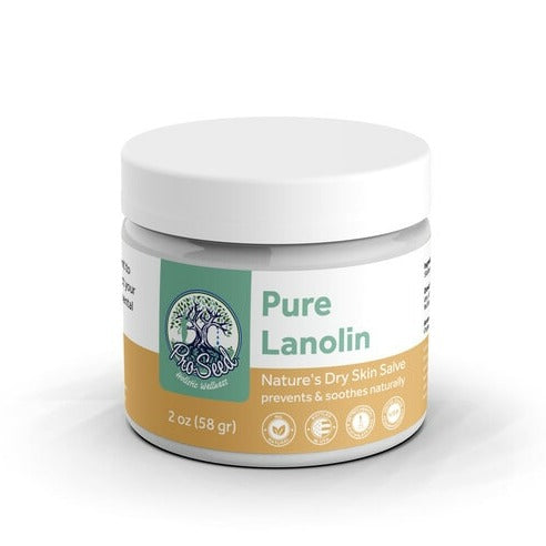 Pure Lanolin USP Grade | Nature's Dry Skin Healing Balm | 2oz