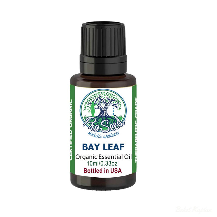 Organic Bay Leaf Essential Oil | Steam Distilled from Laurus nobilis