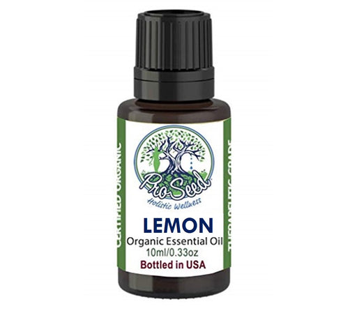 Organic Lemon Essential Oil | Therapeutic Grade Citrus limon | 10ml - ProSeed Holistic Wellness