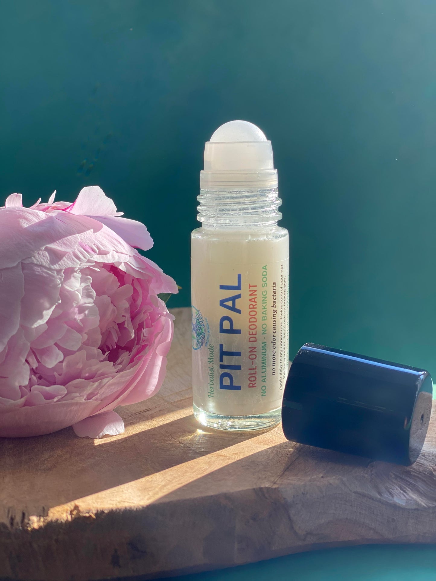 PIT PAL | Sensitive Skin All Natural VEGAN | NO Baking Soda Formula | Glass Container